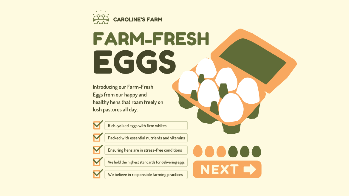 Fresh Eggs From Caroline’s Farm